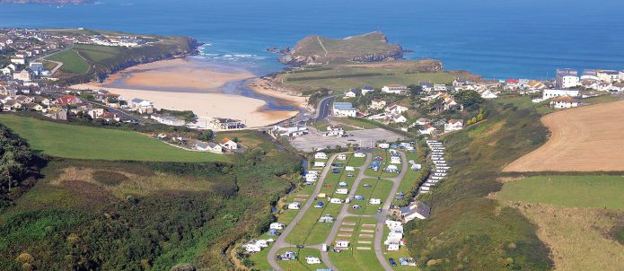 porth beach touring and camping